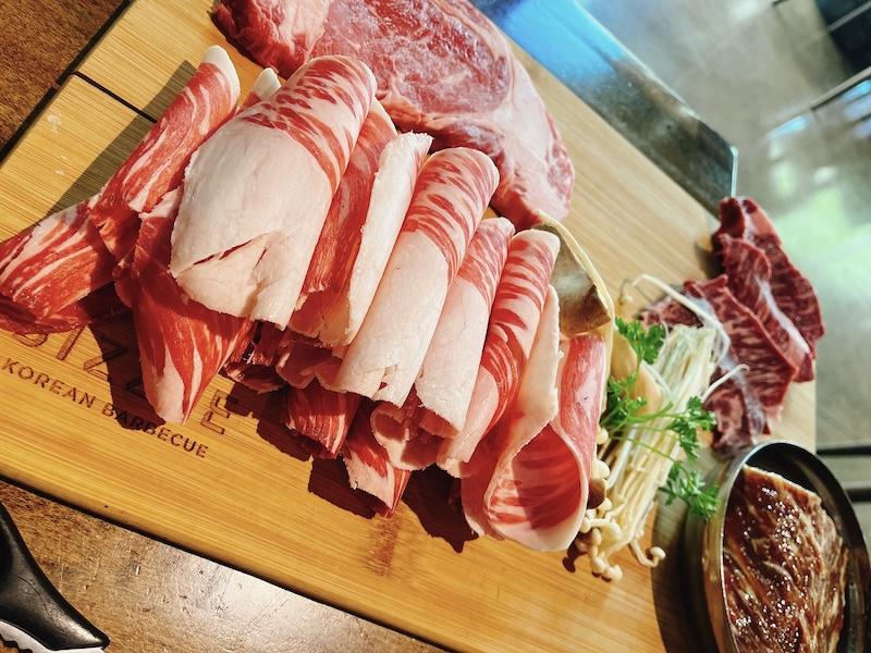 sizzle_韓国風焼肉_arizona_お得なビーフコンボ