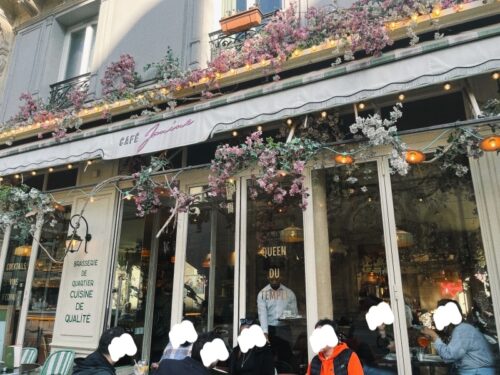 フランス_パリ_旅行_写真_映え_花屋_花束_フラワーショップ