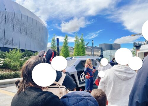 ディズニー_スタジオ_パーク_パリ_アベンジャーズ_キャプテン・マーベル_写真