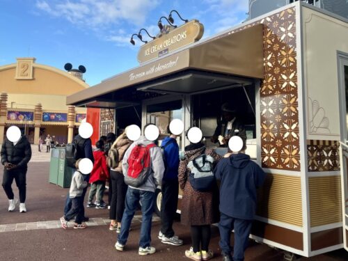 ディズニー_スタジオ_パーク_パリ食べ歩き_アイス