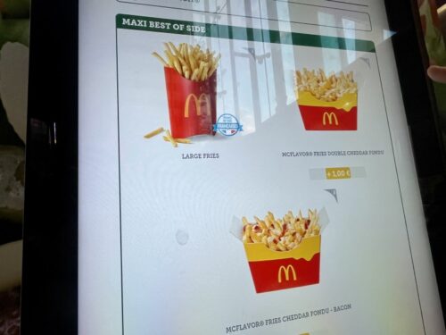 ディズニーリゾート_パリ_ご飯_マクドナルド_ファストフード