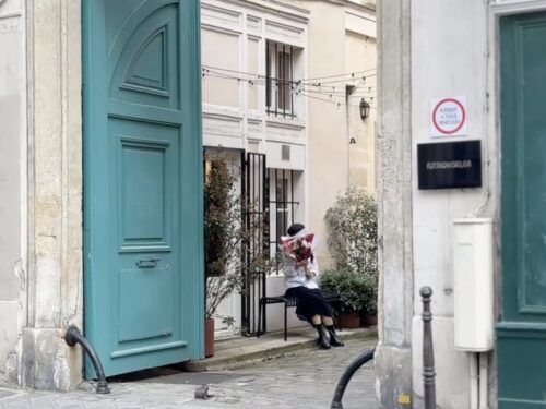 フランス_パリ_旅行_写真_映え_花屋_花束_フラワーショップ