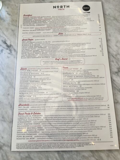 ノースイタリア_northitalia_アリゾナ_スコッツデール_ランチ_イタリアン_おすすめ