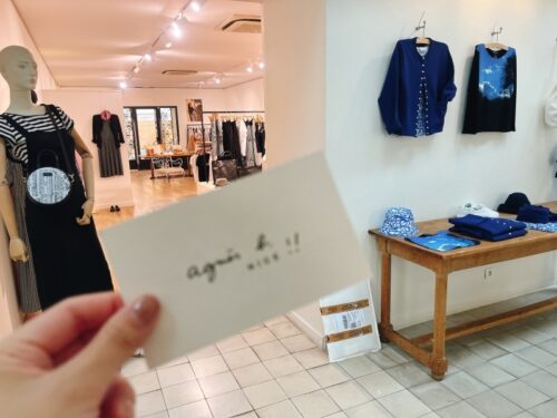 アニエスべー_フランス_スカーフ_ニース_お土産_パリ_地図_値段