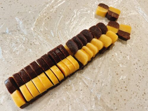 クッキー_かわいい_作り方_レシピ_アメリカ_失敗_救出_アレンジ_アイスボックス_市松模様風