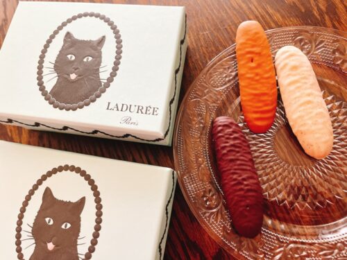 パリ_お土産_ギフト_スイーツ_ラデュレ_猫_チョコレート_クッキー