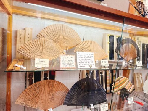 一時帰国_買い物_京都_嵐山_扇子_おすすめ_観光_kyoto_sensu