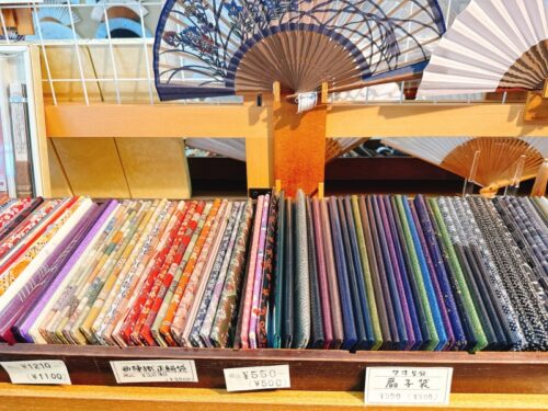 一時帰国_買い物_京都_嵐山_扇子_おすすめ_観光_kyoto_sensu