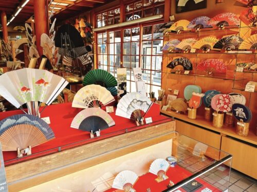 一時帰国_買い物_京都_嵐山_扇子_おすすめ_観光_kyoto_sensu