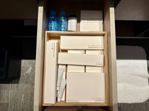 コンラッド大阪_ホテルステイ_一時帰国_体験_特典_部屋_アメニティ