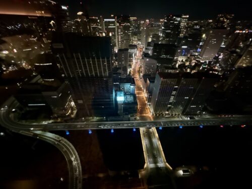 コンラッド大阪_ホテルステイ_一時帰国_体験_特典_部屋_ツイン＿景色