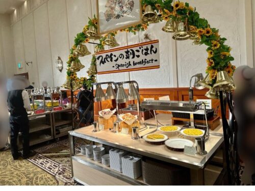 伊勢志摩_旅行_1泊2日_スペイン村_ブログ_朝食_モーニング_ビュッフェ