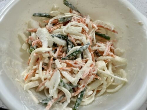 駐在妻_アメリカ生活_ご飯_料理_かき揚げ_天ぷら