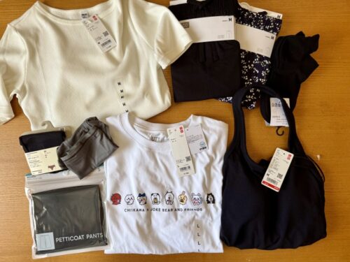 アメリカ生活_一時帰国_買い出し_UNIQLO_GU_無印_買ったもの_おすすめ