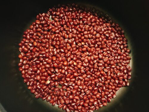 週末北欧部_いちご大福_あんこ_小豆_アメリカ_redbeans_手作り_やってみた