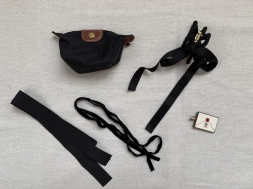 アメリカ_国内_スーツケース_2泊3日_パッキング_ロードトリップ_持ち物_ヘアアクセサリーケース