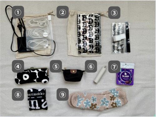 アメリカ_国内_スーツケース_2泊3日_パッキング_ロードトリップ_持ち物_おすすめ