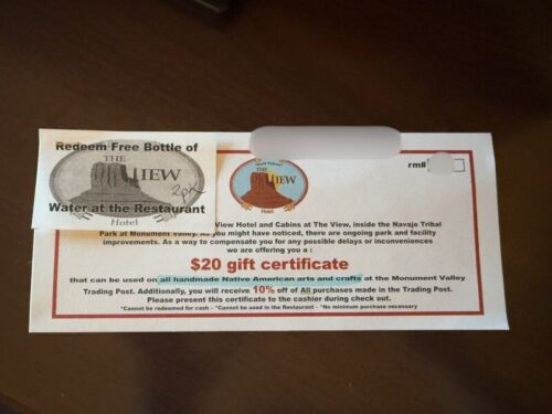 モニュメントバレー_ホテル_体験談_宿泊記_THEVIEWHOTEL_ビューホテル