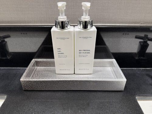 ラスベガス_ホテル_コスモポリタン_部屋_宿泊_冷蔵庫_アメニティ