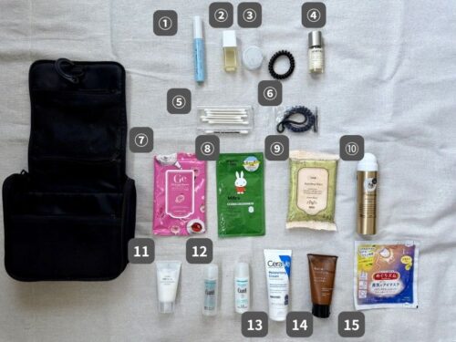 アメリカ_国内_旅行_パッキング_持ち物_荷造り_リスト_洗顔_お風呂_歯磨き