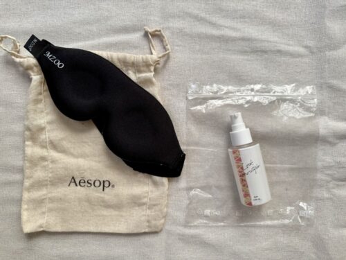 アメリカ_国内_スーツケース_2泊3日_パッキング_ロードトリップ_持ち物_アイマスク