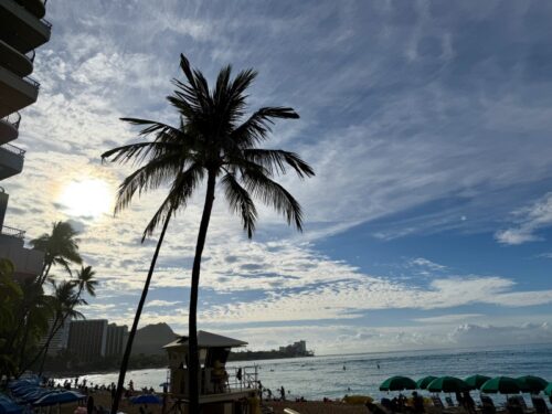 ハワイ_モーニング_朝食_パンケーキ_オーシャンビュー_フラグリル_ワイキキ