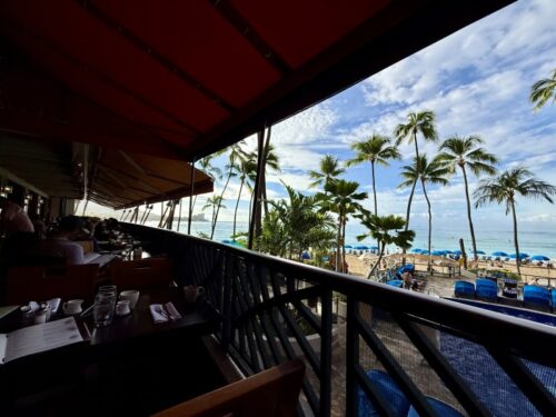 ハワイ_モーニング_朝食_パンケーキ_オーシャンビュー_フラグリル_ワイキキ