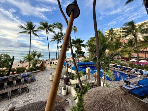 ハワイ_モーニング_朝食_パンケーキ_オーシャンビュー_フラグリル_ワイキキ