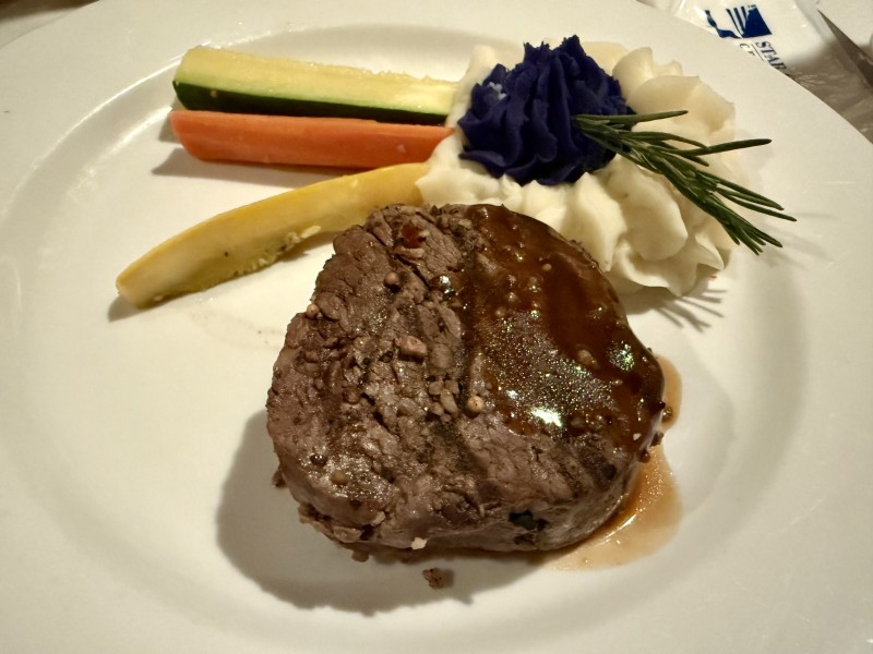 ハワイ_サンセット_クルーズ_ディナー_スターオブホノルル_3スター_コース_ご飯_ステーキ