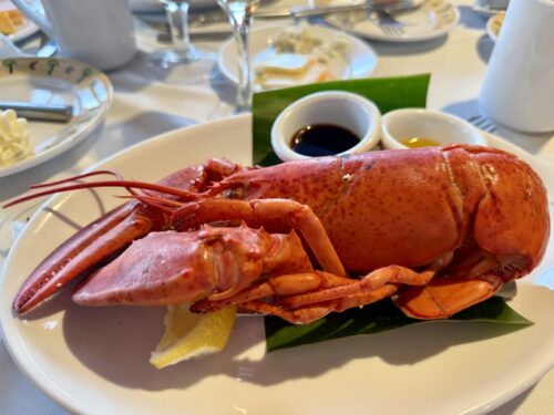 ハワイ_サンセット_クルーズ_ディナー_スターオブホノルル_3スター_コース_ご飯_ロブスター