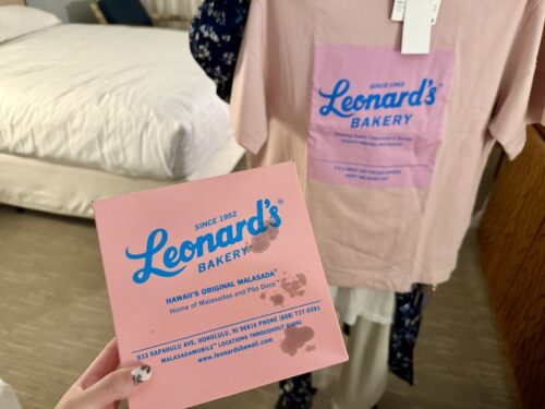 ハワイ_スイーツ_おすすめ_HAWAII_マラサダ_Leonard’s_Malasada_レナーズベーカリー_ユニクロ_Tシャツ