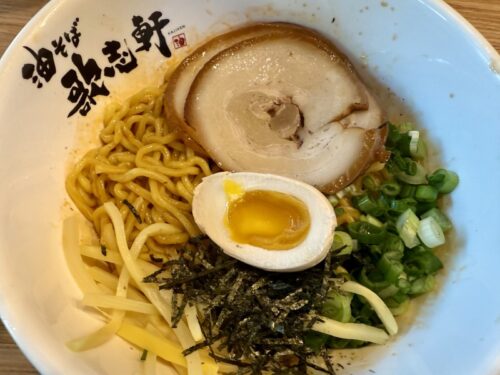 油そば_アリゾナ_フェニックス_kajiken_歌志軒_ラーメン
