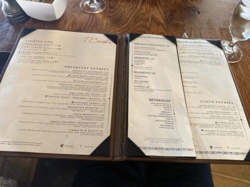 アリゾナ_フェニックス_ホテル_おすすめ_ハイアット_ロイヤルパームス_Royal_Palms_レストラン_食事_モーニング