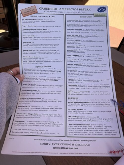 セドナ_オーククリーク_レストラン_ブランチ_ご飯_モーニング_ディナー_sedona