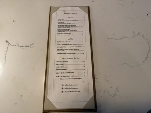 Shorebird_セドナ_アリゾナ_レストラン_アメリカ料理_ディナー_メニュー