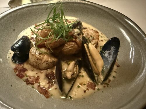 Shorebird_セドナ_アリゾナ_レストラン_アメリカ料理_ディナー_ホタテ