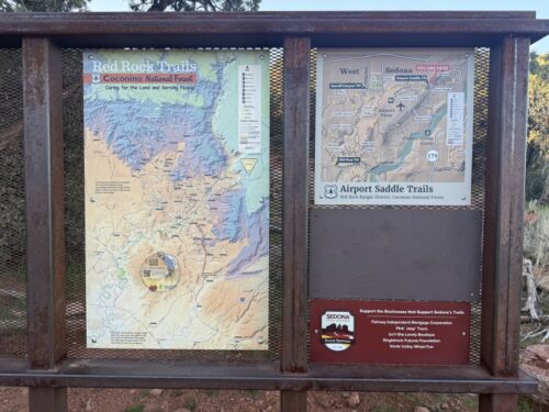 セドナ_エアポートメサ_sedona_ボルテックス_マップ