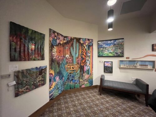 ツーソン_ホテル_ヒルトン_宿泊記_部屋_アート_絵画