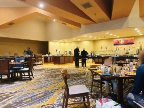ツーソン_ホテル_ヒルトン_宿泊記_部屋_モーニング_レストラン