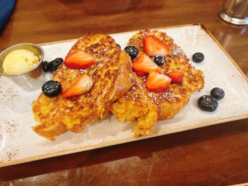 ツーソン_ホテル_ヒルトン_宿泊記_部屋_モーニング_フレンチトースト