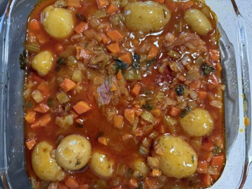 アメリカ_伝統料理_家庭料理_オーブン_ トレジョ_ポットロースト_肉料理_駐在_購入品_ビーフブロス