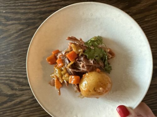 アメリカ_伝統料理_家庭料理_オーブン_ トレジョ_ポットロースト_肉料理_駐在