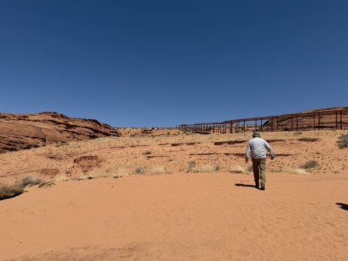 アリゾナ_アンテロープ_アッパー_ツアー_観光_写真_裏側_体験談_階段