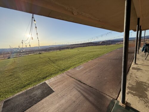 アリゾナ_ページ_ Sunset89_ホースシューベンド_アンテロープ_ランチ_ご飯_レストラン_夕日_テラス