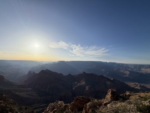 グランドキャニオン_アリゾナ_イーストリム_yakipoint_desertview_サンセット_日の入り_夕日_絶景