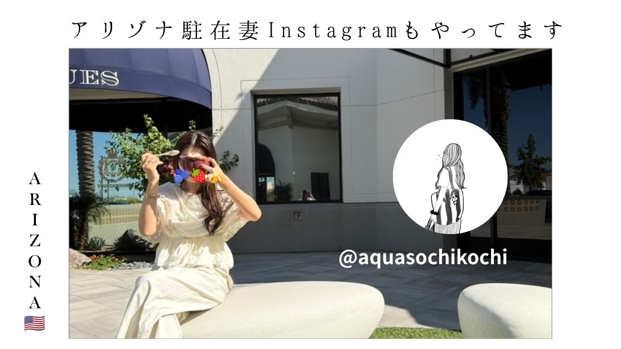 アリゾナ_駐在妻_アメリカ_駐在帯同_ブログ_インスタ_instagram