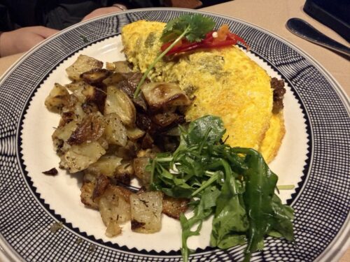 el-tovar-dining-room-grandcanyon_グランドキャニオン_レストラン_モーニング_朝食_ご飯_おすすめ_オムレツ