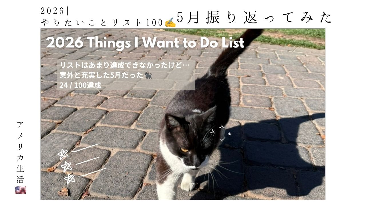 やりたいことリスト_todolist_5月_2026_アメリカ駐在妻_アリゾナ