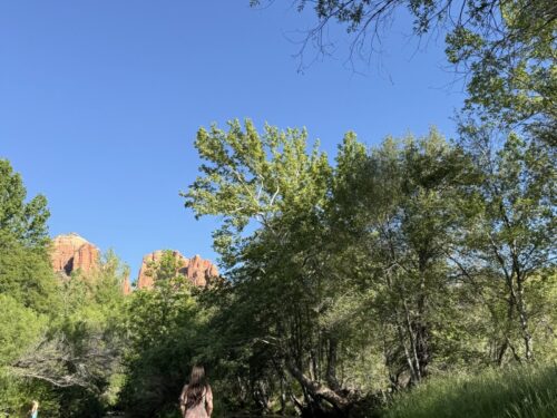 カセドラルロック_セドナ_sedona_景色 _おすすめ_川_Crescent-Moon-Ranch_