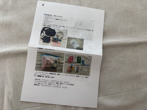 エコノミー_飛行機_機内持ち込み_持ち物リスト_国際線_長時間_フライト_チェックリスト